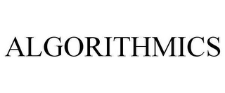 ALGORITHMICS