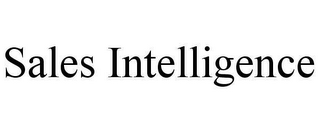 SALES INTELLIGENCE