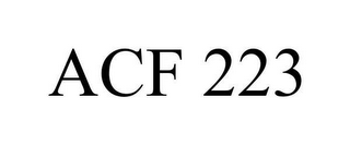 ACF 223