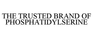 THE TRUSTED BRAND OF PHOSPHATIDYLSERINE