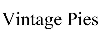 VINTAGE PIES