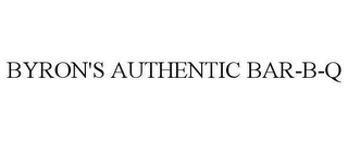 BYRON'S AUTHENTIC BAR-B-Q
