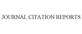 JOURNAL CITATION REPORTS