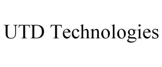 UTD TECHNOLOGIES