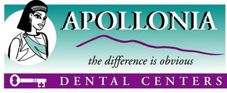 APOLLONIA DENTAL CENTERS THE DIFFERENCE IS OBVIOUS