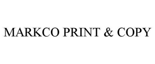 MARKCO PRINT & COPY