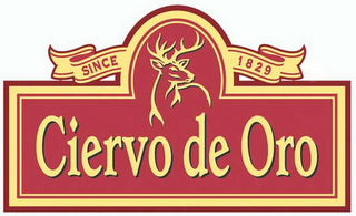 SINCE 1829 CIERVO DE ORO