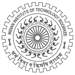 INDIAN INSTITUTE OF TECHNOLOGY ROORKEE