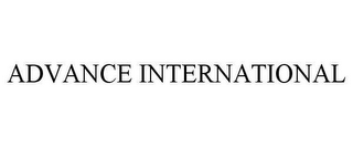 ADVANCE INTERNATIONAL