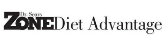 DR. SEARS ZONEDIET ADVANTAGE