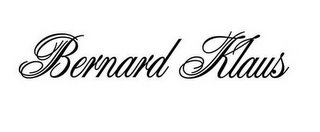 BERNARD KLAUS