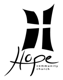 H HOPE COMMUNITY CHURCH