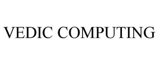 VEDIC COMPUTING