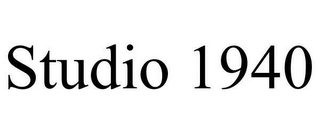 STUDIO 1940