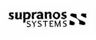 SUPRANOS SYSTEMS