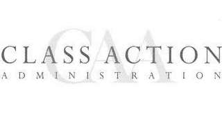 CAA CLASS ACTION ADMINISTRATION