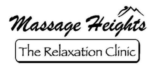 MASSAGE HEIGHTS THE RELAXATION CLINIC