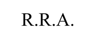 R.R.A.