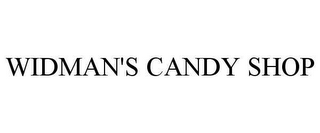 WIDMAN'S CANDY SHOP