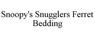 SNOOPY'S SNUGGLERS FERRET BEDDING