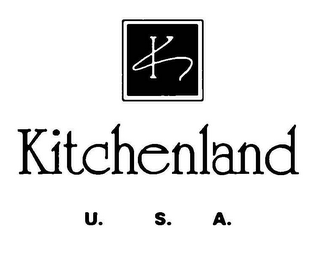 K KITCHENLAND U.S.A.