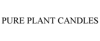 PURE PLANT CANDLES