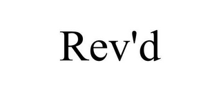REV'D