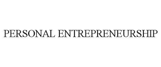 PERSONAL ENTREPRENEURSHIP