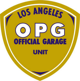 LOS ANGELES OPG OFFICIAL GARAGE UNIT