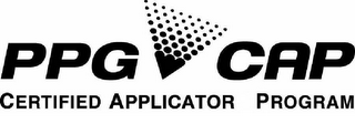 PPG CAP CERTIFIED APPLICATOR PROGRAM