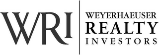 WRI WEYERHAEUSER REALTY INVESTORS