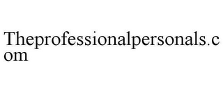 THEPROFESSIONALPERSONALS.COM