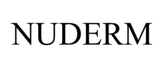 NUDERM