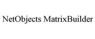 NETOBJECTS MATRIXBUILDER