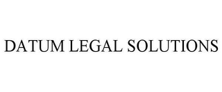 DATUM LEGAL SOLUTIONS