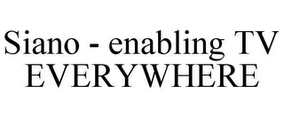 SIANO - ENABLING TV EVERYWHERE