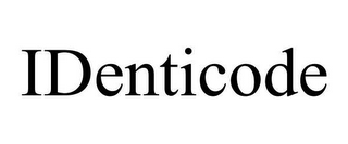 IDENTICODE