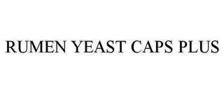 RUMEN YEAST CAPS PLUS