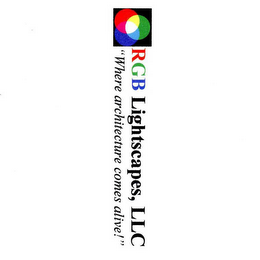 RGB LIGHTSCAPES, LLC "WHERE ARCHITECTURE COMES ALIVE!"