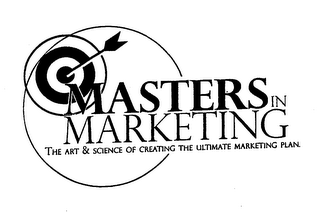 MASTERS IN MARKETING THE ART & SCIENCE OF CREATING THE ULTIMATE MARKETING PLAN.