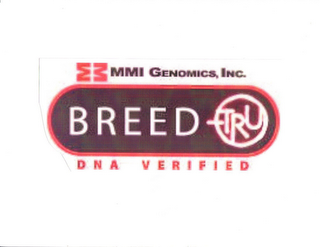 BREED-TRU DNA VERIFIED MMI GENOMICS, INC.