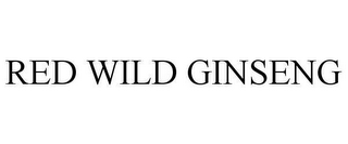 RED WILD GINSENG