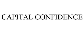 CAPITAL CONFIDENCE