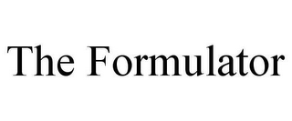 THE FORMULATOR