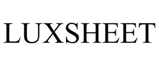 LUXSHEET