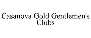 CASANOVA GOLD GENTLEMEN'S CLUBS