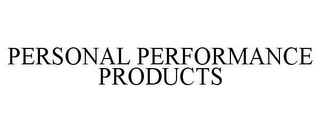 PERSONAL PERFORMANCE PRODUCTS