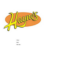 HAYNE'S