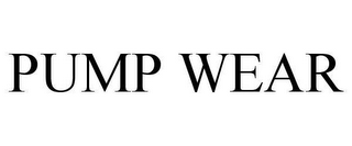 PUMP WEAR
