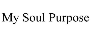 MY SOUL PURPOSE